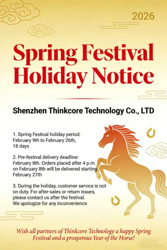 Обавештење о празницима пролећног фестивала